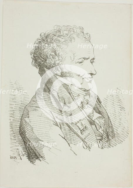 Portrait of Vivant-Denon, 1816. Creator: L. F. Laurent.