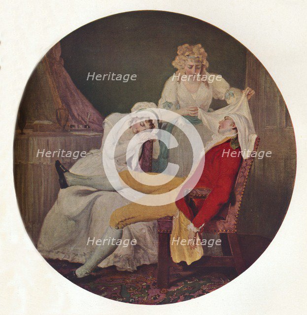 'Lady Easy's Steinkirk: A Scene from The Fearless Husband by Colley Cibber', c1790. Artist: Francis Wheatley.