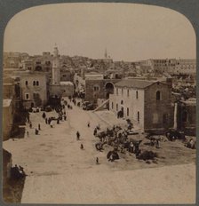 'Bethlehem of Judea, the birthplace of Jesus, Palestine', 1896. Creator: Underwood & Underwood.