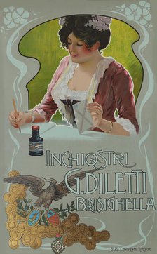 Inchiostri G.Diletti Brisighella, c. 1900-1910. Creator: Anonymous.