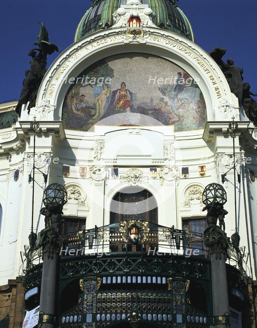 The Municipal House, Prague, Czech Republic