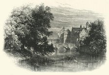 'The Bridges, St. John's College', c1870.