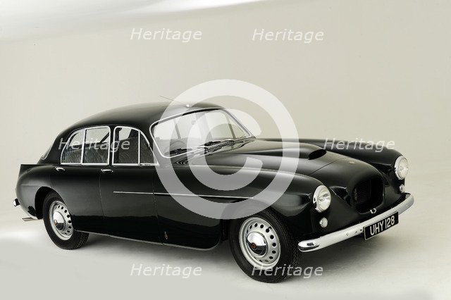 1957 Bristol 405 2 litre saloon Artist: Unknown.