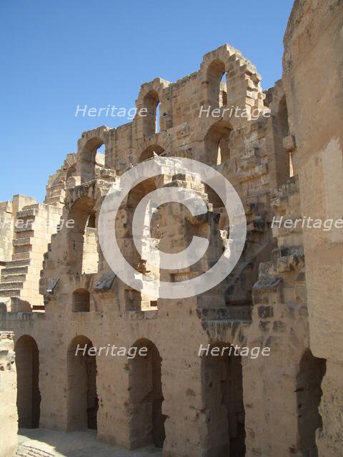 Amphitheatre of El Jem, Tunisia, 2009. Creator: Amanda Waite.