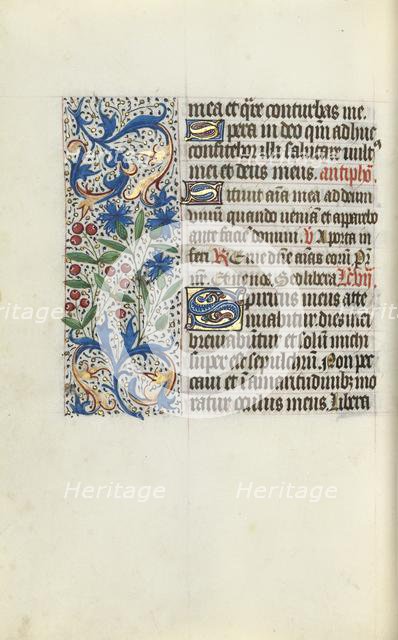 Book of Hours (Use of Rouen): fol. 130v, c. 1470. Creator: Master of the Geneva Latini (French, active Rouen, 1460-80).