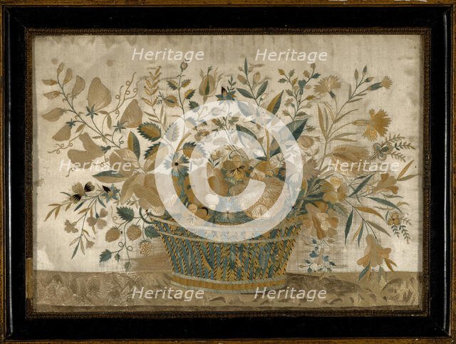 Picture (Needlepoint), France, 18th century. Creator: Unknown.