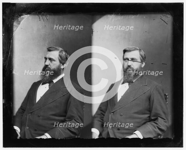 Lorenzo Crounse of Nebraska,.1865-1880. Creator: Unknown.