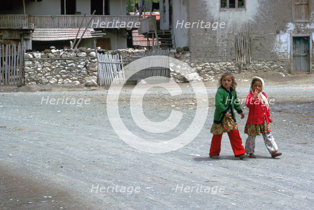 Village of Kizilcadag in Turkey. Artist: CM Dixon Artist: Unknown