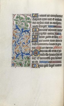 Book of Hours (Use of Rouen): fol. 33v, c. 1470. Creator: Master of the Geneva Latini (French, active Rouen, 1460-80).