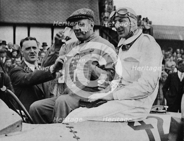 'John Cobb and T. E. Rose-Richards', c1935, (1937). Artist: Unknown.