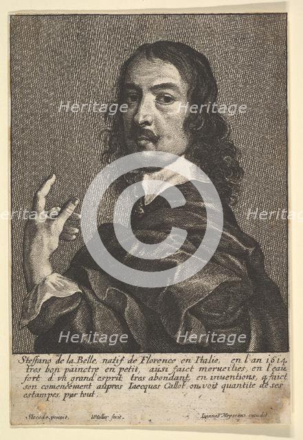 Stefano della Bella, 1649. Creator: Wenceslaus Hollar.