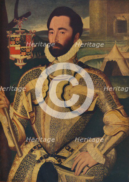 'Sir Charles Somerset', c1566. Artist: George Gower.