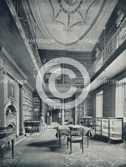 'College Library: The Central Portion', 1926. Artist: Unknown.