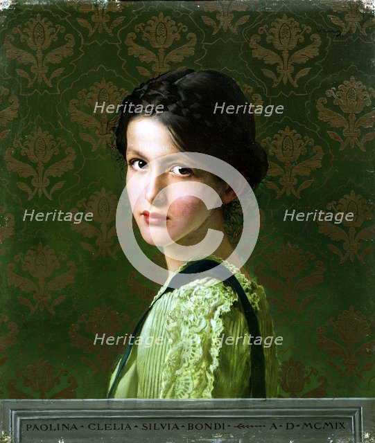 Paolina Clelia Silvia Biondi, 1909.