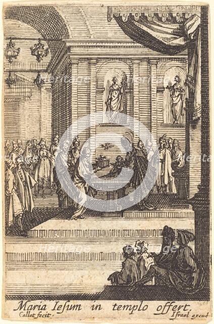 The Virgin Presents Jesus at the Temple, in or after 1630. Creator: Jacques Callot.