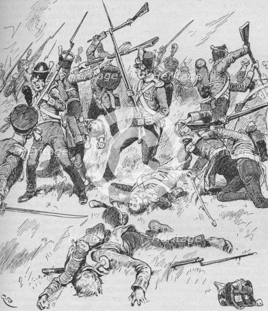 All Formation Was Lost, And Each Man Fought For Himself, 1902. Artist: GB.