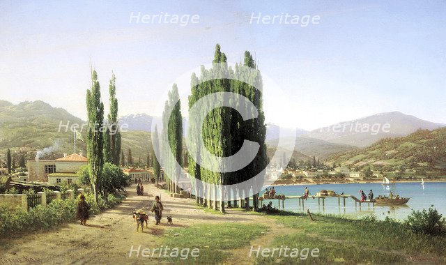 'Sukhum Kale', 19th century.  Artist: Pyotr Petrovich Vereshchagin