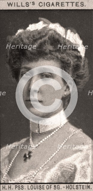 H.H, PSS. Louise of SG-Holstein, 1908.Artist: WD & HO Wills