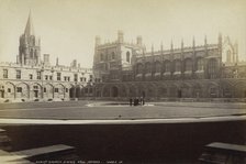 Dining hall, Christ Church College, Oxford, Oxfordshire, late 19th or early 20th century. Artist: Unknown