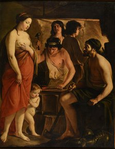 The Visit of Venus to Vulcan, 1641. Creator: Le Nain, Antoine (1588-1648).