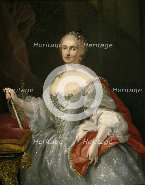 Maria Amalia of Saxony (1724–1760), Queen of Naples. Artist: Bonito, Giuseppe (1707-1789)