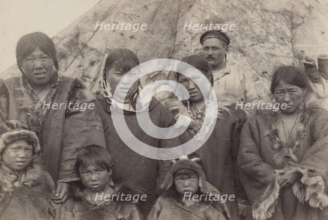 Chukchi Women and Children, 1889. Creator: Unknown.