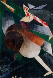 Abstraction. The Dancer. Artist: Exter, Alexandra Alexandrovna (1882-1949)