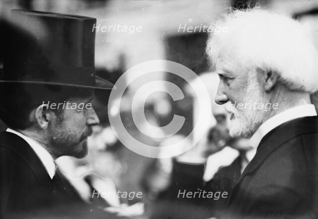 Geo. McAneny [and] Judge Goff, 1914. Creator: Bain News Service.