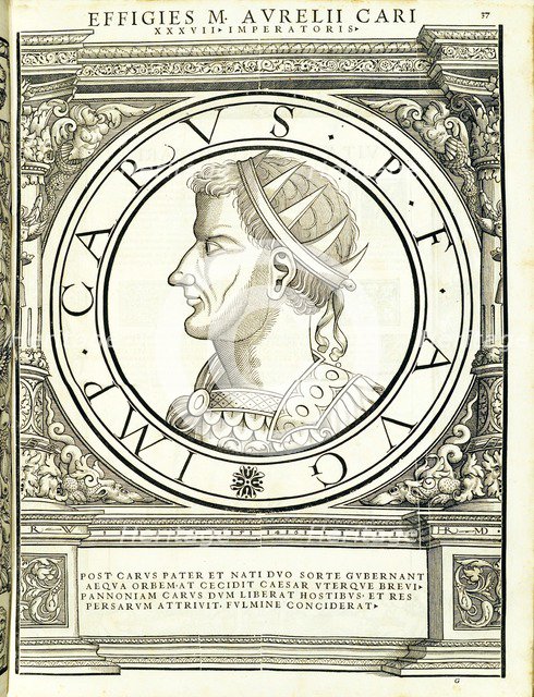 Carus (224 - 283 AD), 1559.