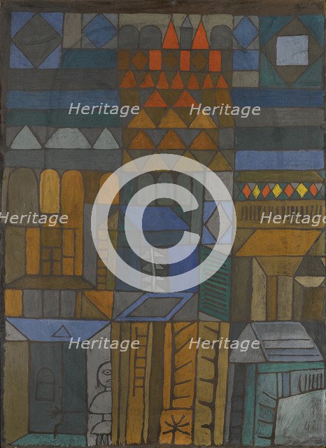 Incipient Coolness, 1937. Artist: Klee, Paul (1879-1940)