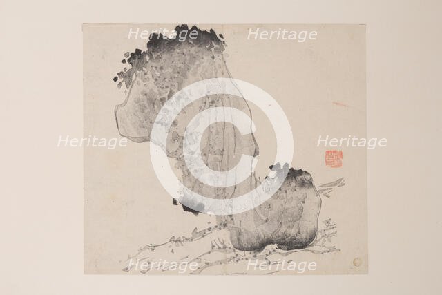 Page from Shi Zhu Zhai. Creator: Unknown.