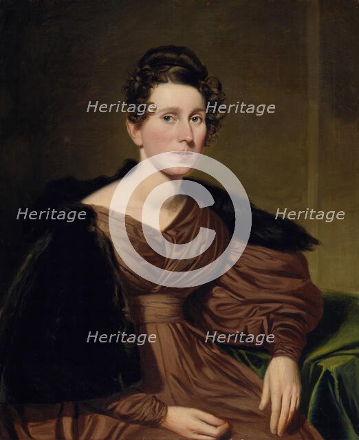 Portrait of a Lady, 1836. Creator: Charles Loring Elliott.