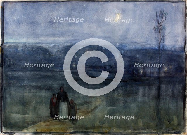 Kansas City, Kansas, 1897. Creator: Henry Ossawa Tanner.