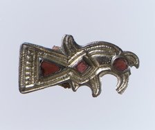 Bird-Shaped Brooch, Frankish, late 6th century. Creator: Unknown.