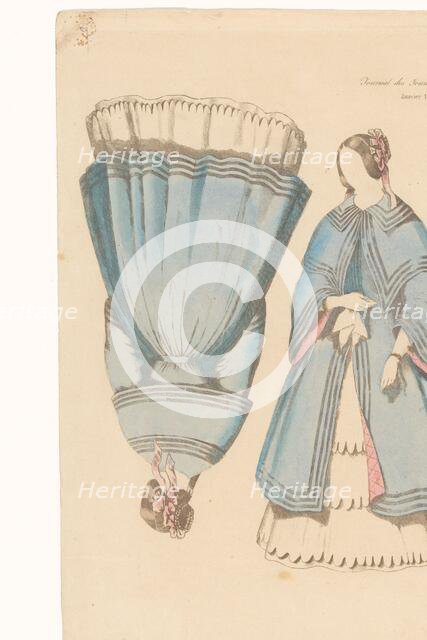 Cut out doll, 1845. Creator: Anon.