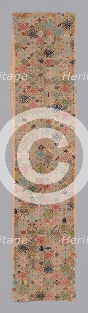 Panel (sleeveband), China, 1875/1900. Creator: Unknown.