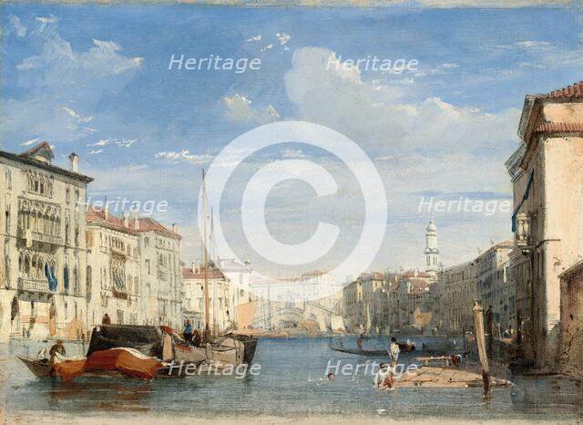The Grand Canal, 1826/1827. Creator: Richard Parkes Bonington.