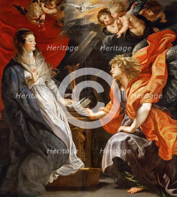 The Annunciation.