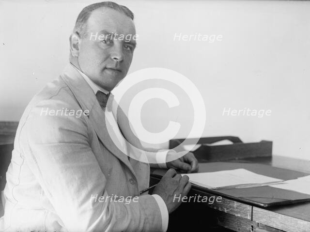 George Rolph, 1917. Creator: Harris & Ewing.