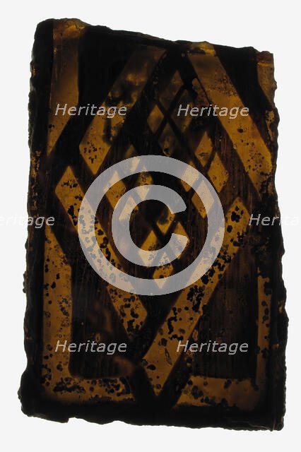 Glass Fragment, European, 15th century (?). Creator: Unknown.