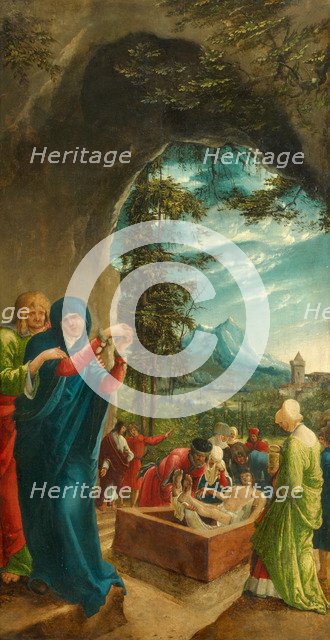 The Entombment of Christ, 1518. Artist: Altdorfer, Albrecht (c. 1480-1538)