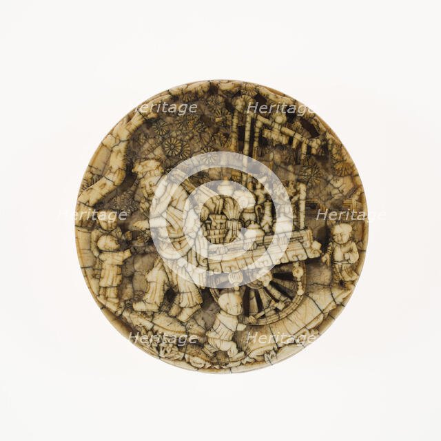 The Knickknack Peddler, Ming dynasty (1368-1644), 16th century. Creator: Unknown.