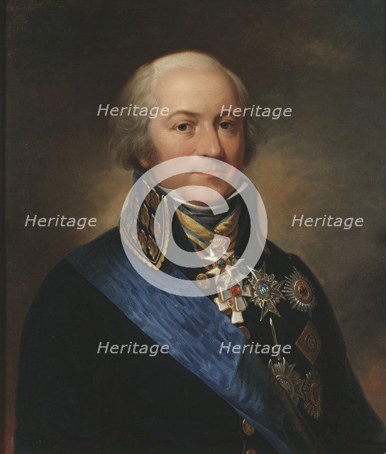 Portrait of Count Carl Johan Adlercreutz (1757-1815), 1846.