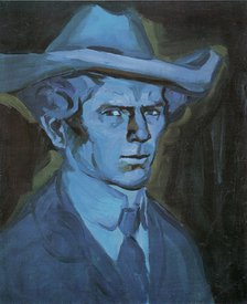 Self-Portrait, 1909. Artist: Kubista, Bohumil (1884-1918)