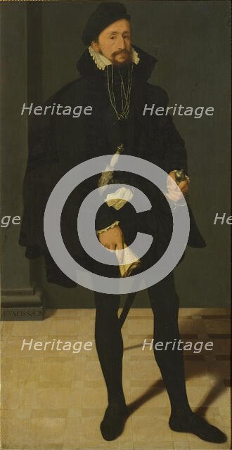 Portrait of Hans Heinrich Pilgram, 1561. Creator: Neufchâtel, Nicolas (ca. 1527-ca. 1590).