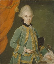 Portrait of Count Karl Gustav von Simolin (1715-1777). Artist: Schorer, Leonhard (1715-1777)