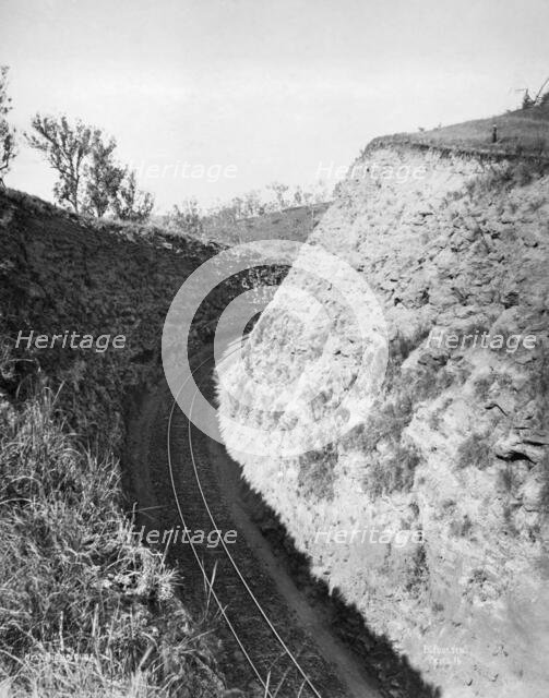 Toowoomba Range near Highfields 1, c1894. Creator: Poul C Poulsen.