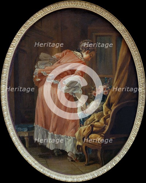 The Spoiled Child (L'Enfant gâté), c. 1740. Artist: Boucher, François (1703-1770)