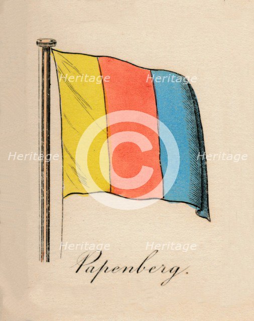 'Papenberg', 1838. Artist: Unknown.