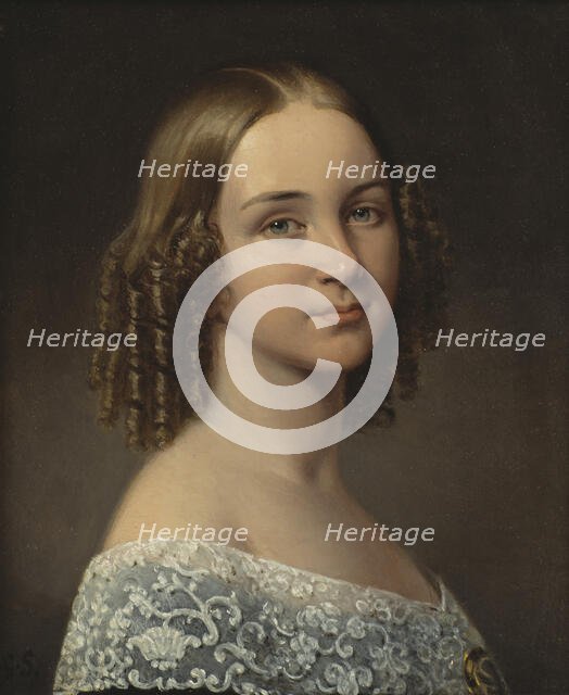 Jenny Lind, 1820-1887, after 1844. Creator: Johan Gustaf Sandberg.